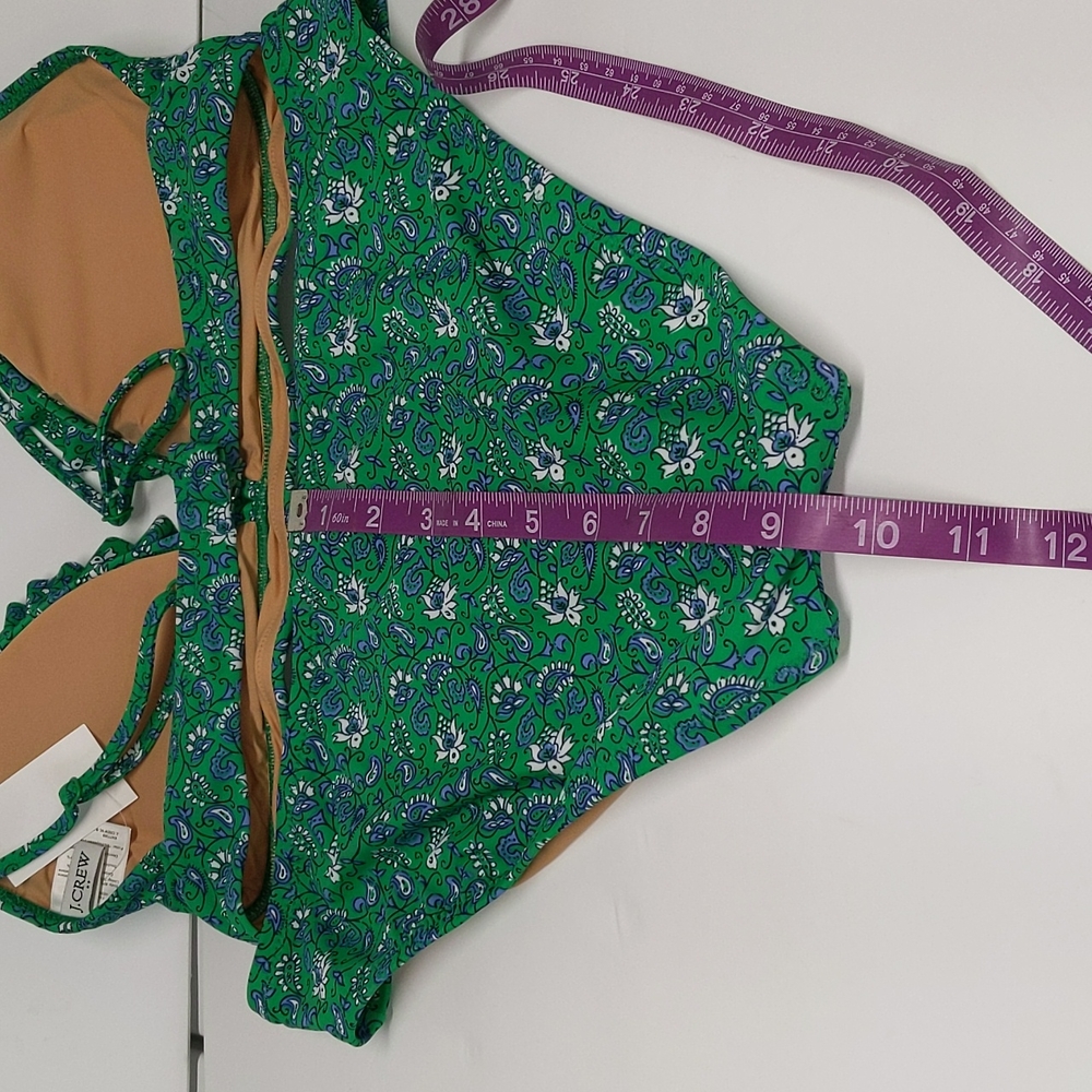 J. Crew Women's Paisley Print Bikini - Picture 6 of 9